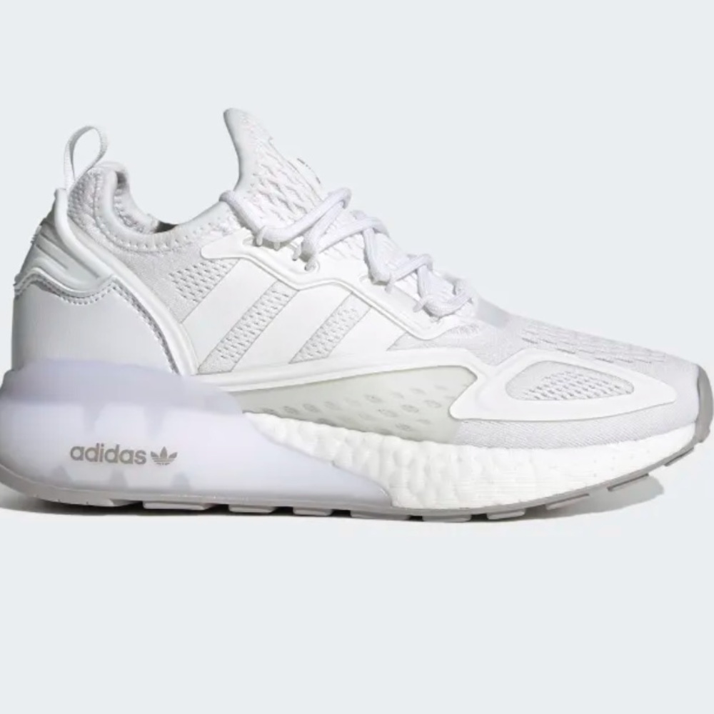 Adidas ZX 2K BOOST WHITE SZ 4.5 kids US women size 6